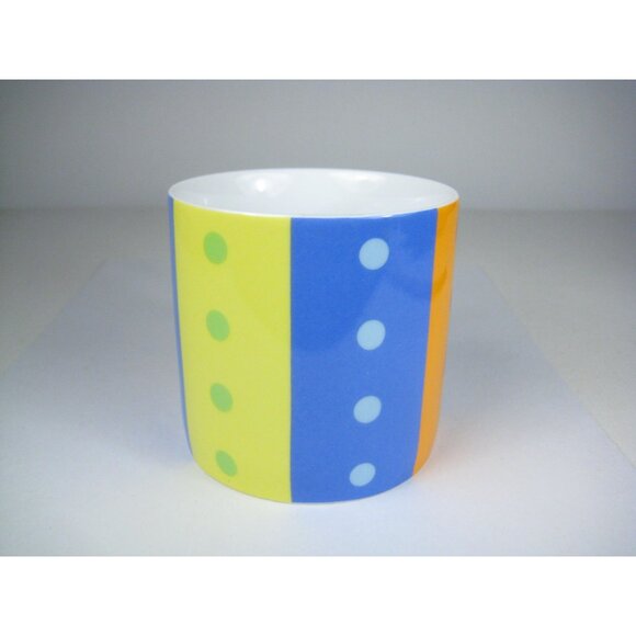 Swid Powell Gene Meyer Stripes Porcelain Ceramic Coffee Mug Thailand - Picture 4 of 12